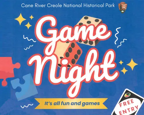 Game Night Cane River Natchitoches