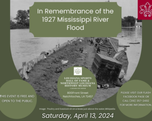 In Remembrance of the 1927 Mississippi River Flood