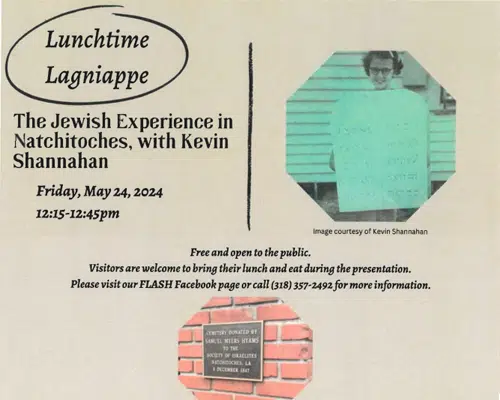 Lunchtime Lagniappe - Jewish Experience