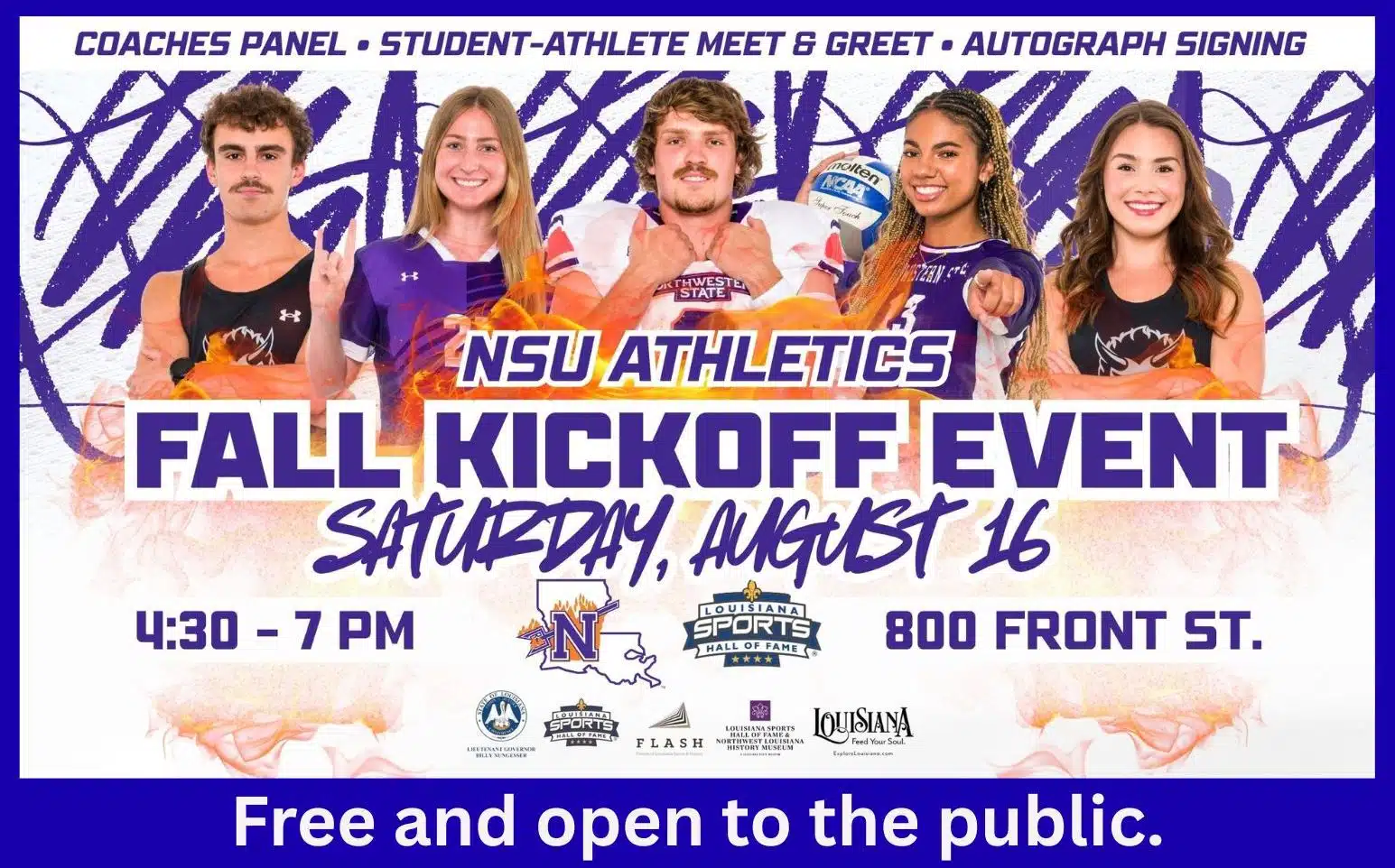 NSU_Fall Kickoff Event_LSHOF_crop
